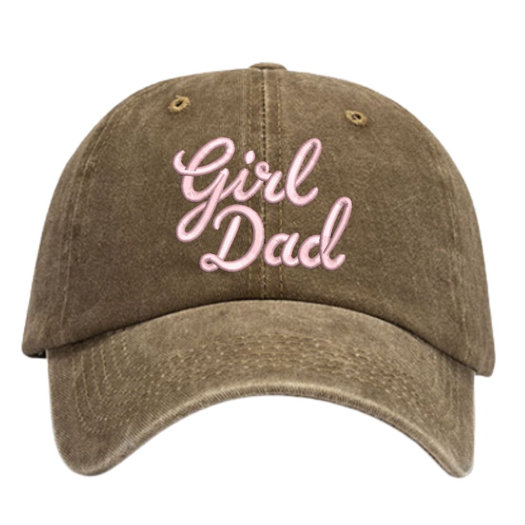Bold Script Girl Dad Hat