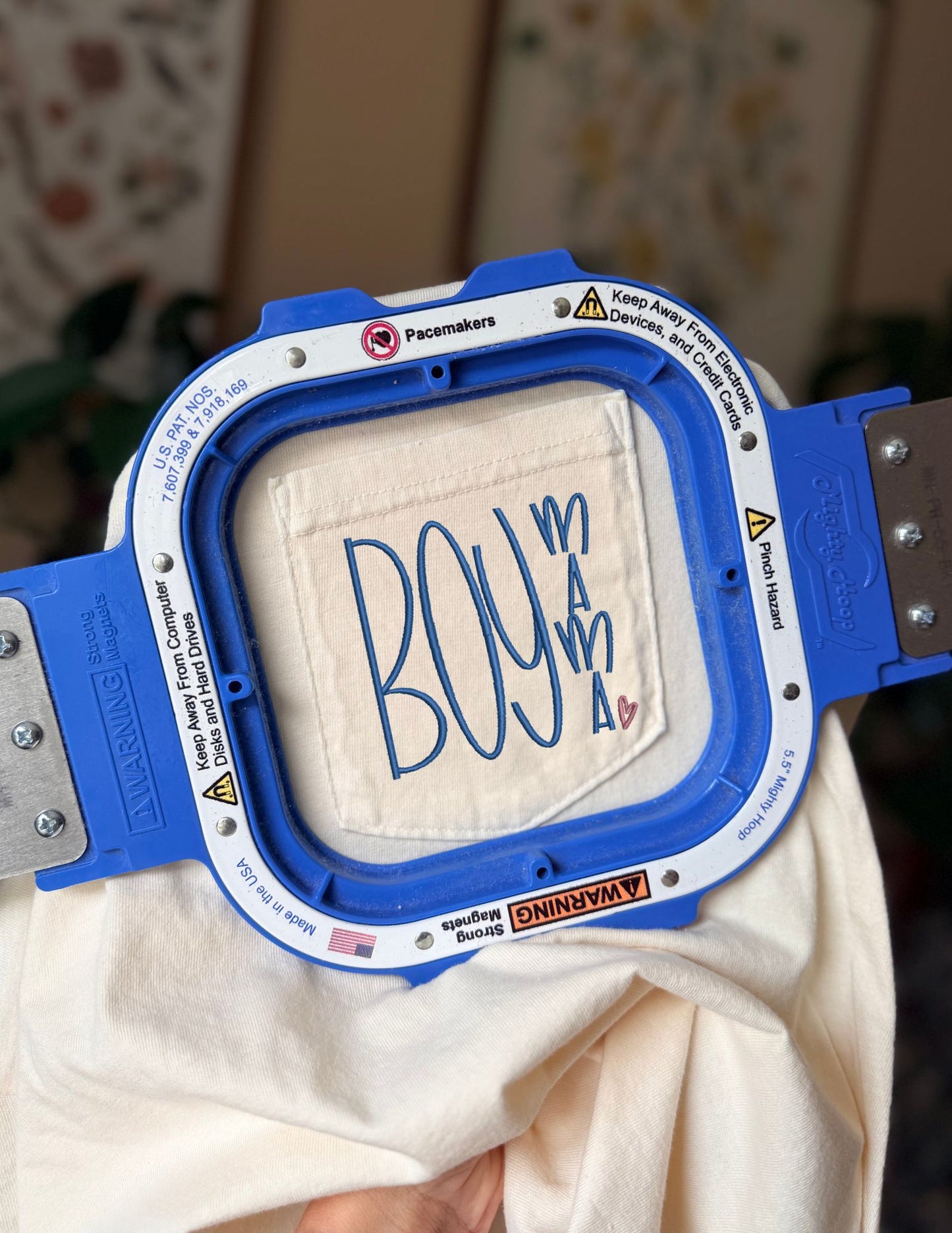 Boy Mama Pocket Tee