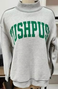 Tushpush Reversible Mock-Neck Pullover