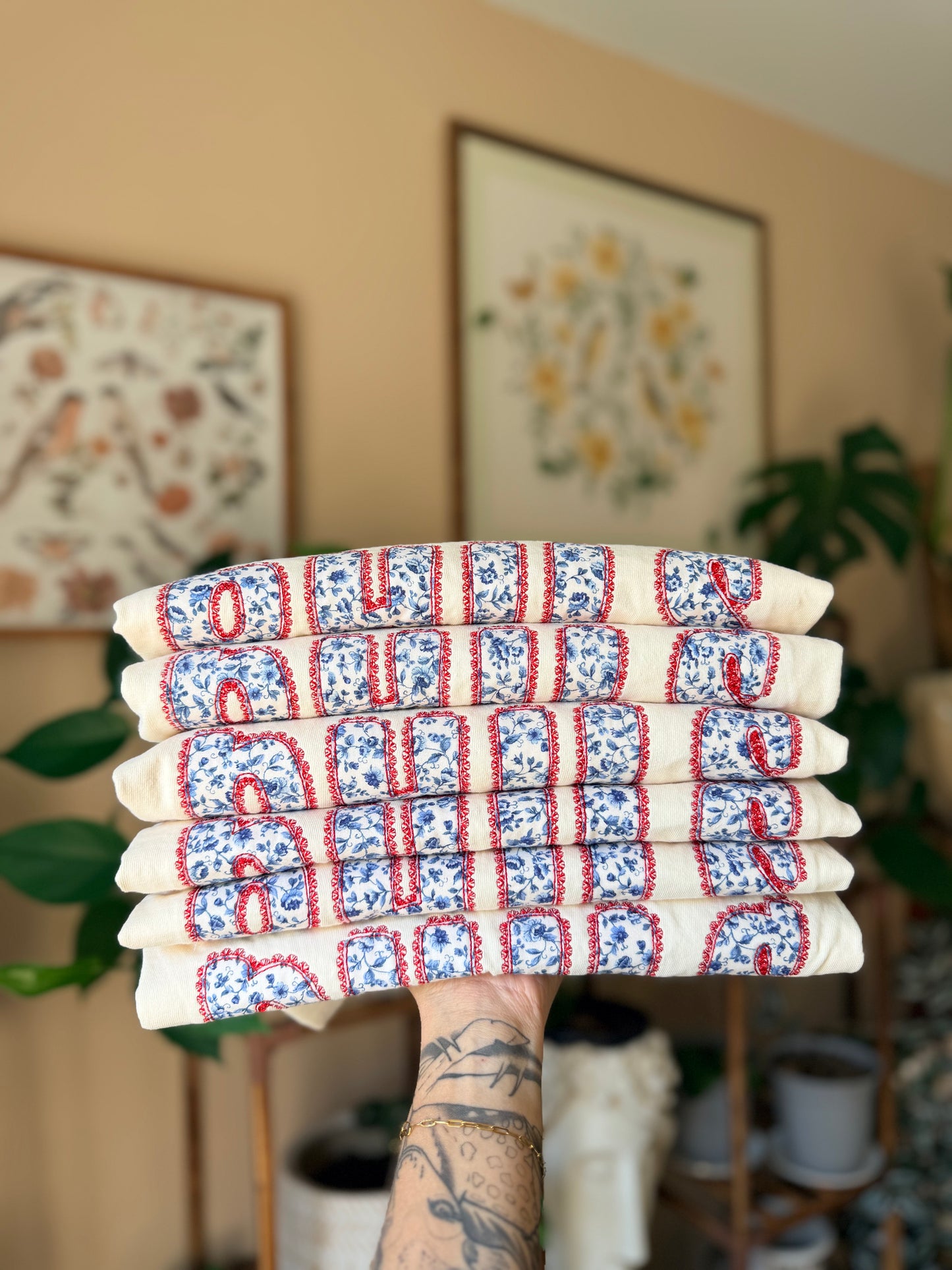 PHILS Floral Applique