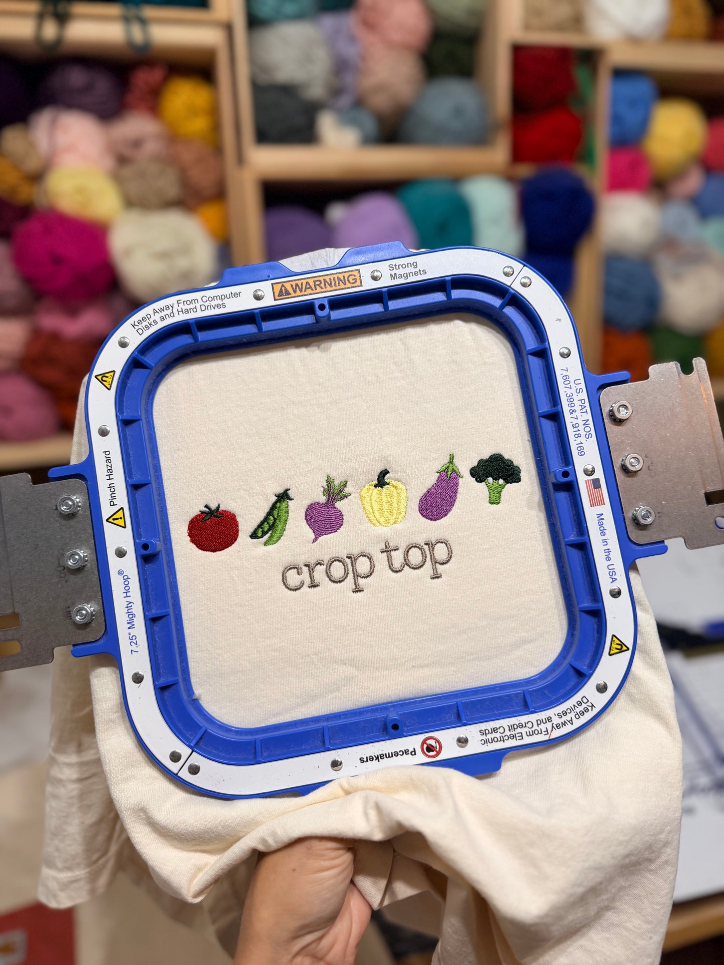 Crop Top 🥦🍆🫑