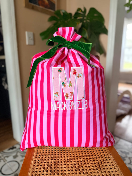 Personalized Holiday Gift Sacks