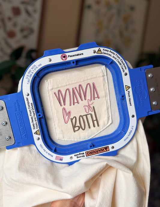 Mama of Both Pocket Tee