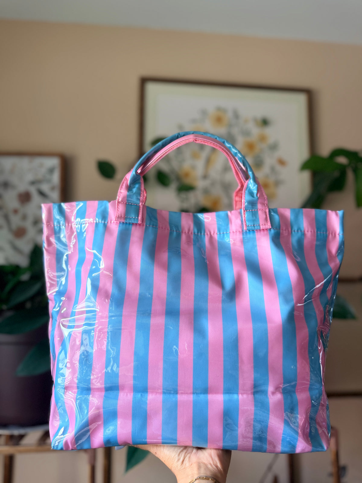 Striped Everyday Tote