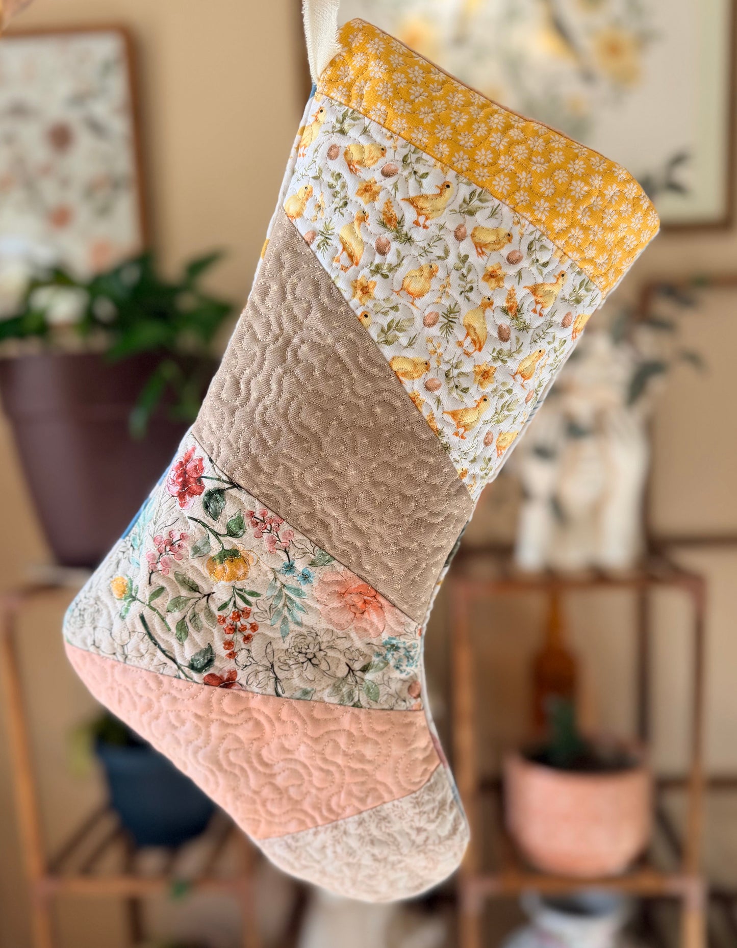 Memory Quilt Keepsake Stocking