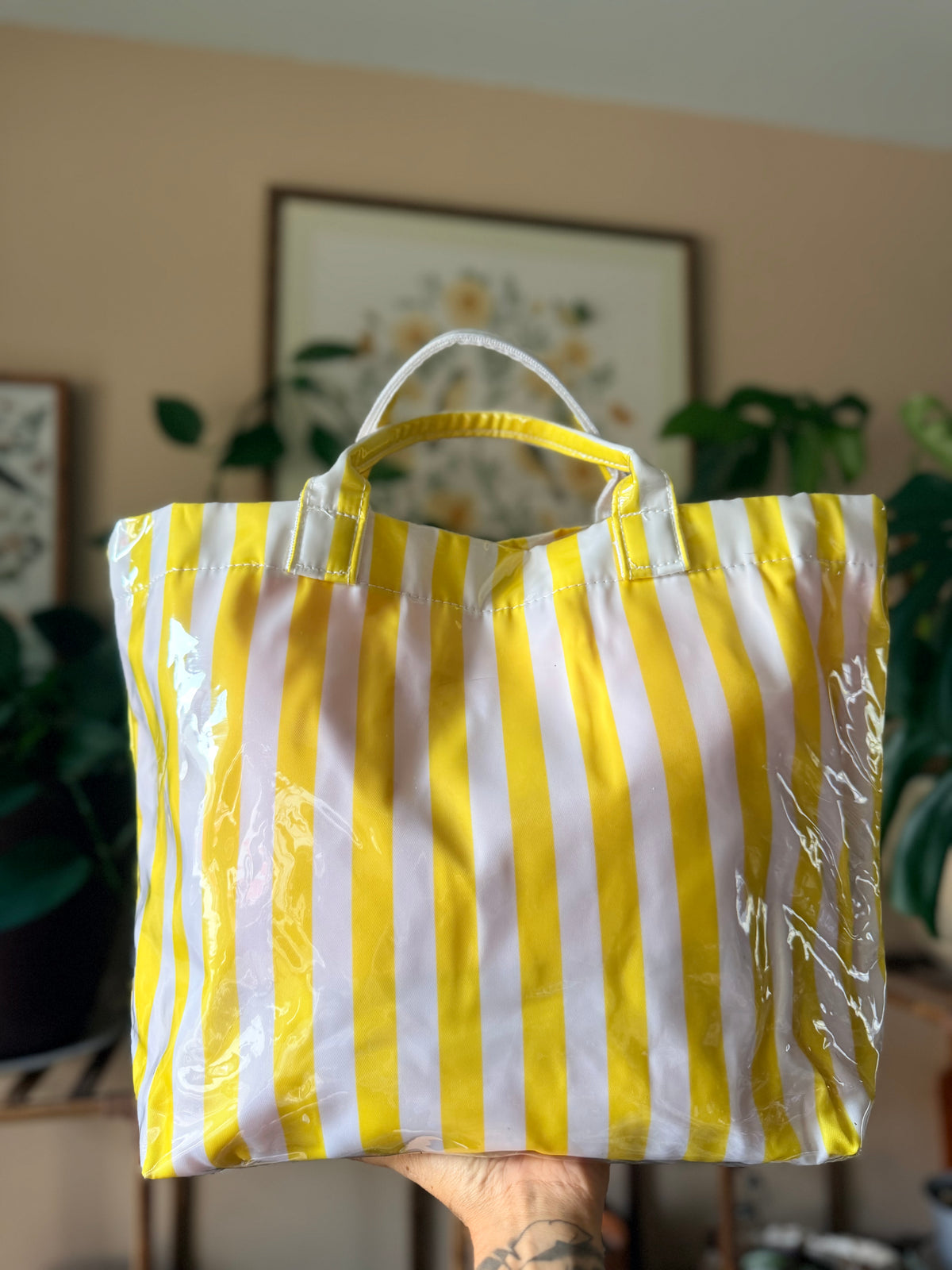 Striped Everyday Tote