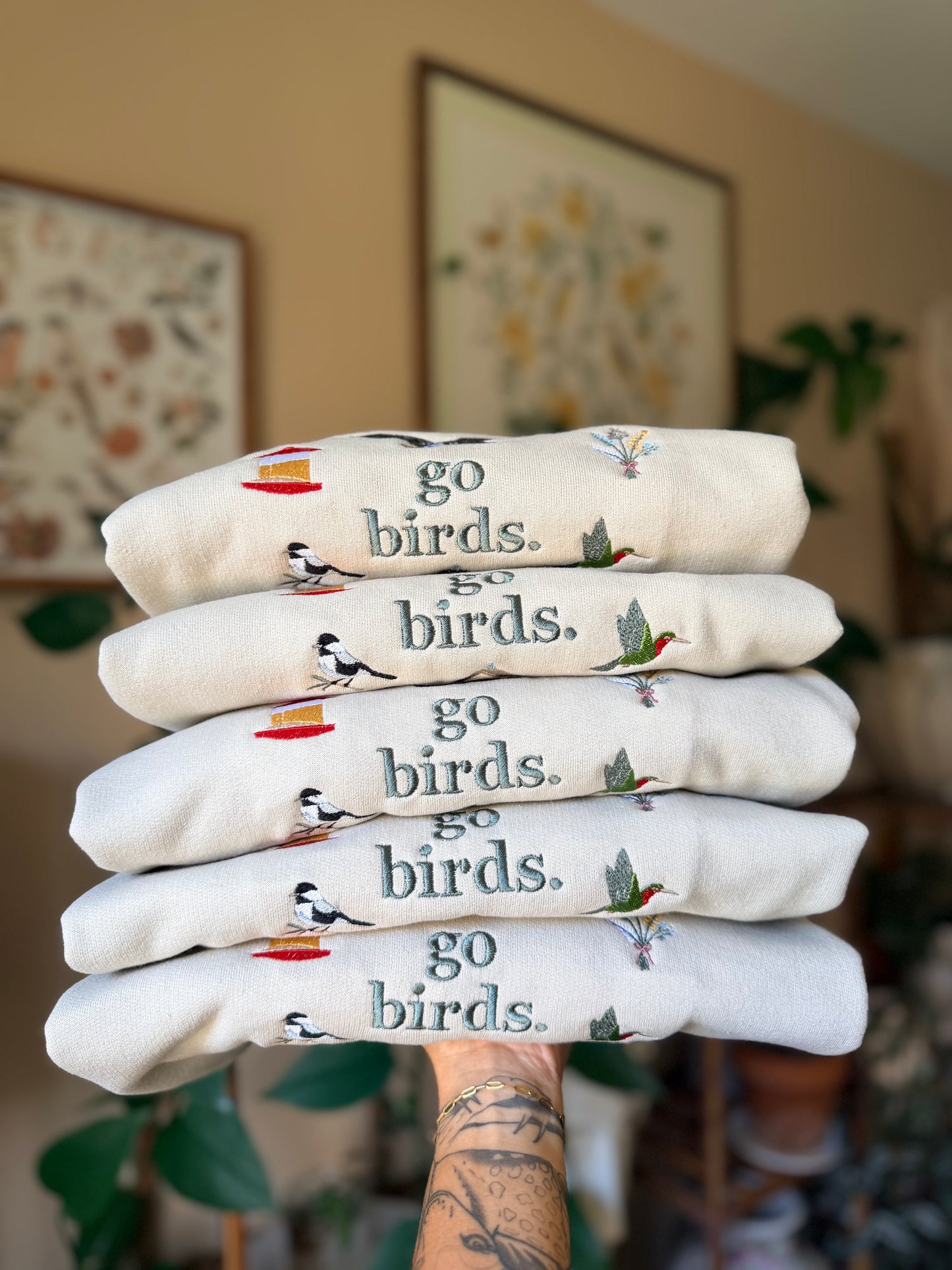 Birdwatching Crewneck: TODDLER/KIDS