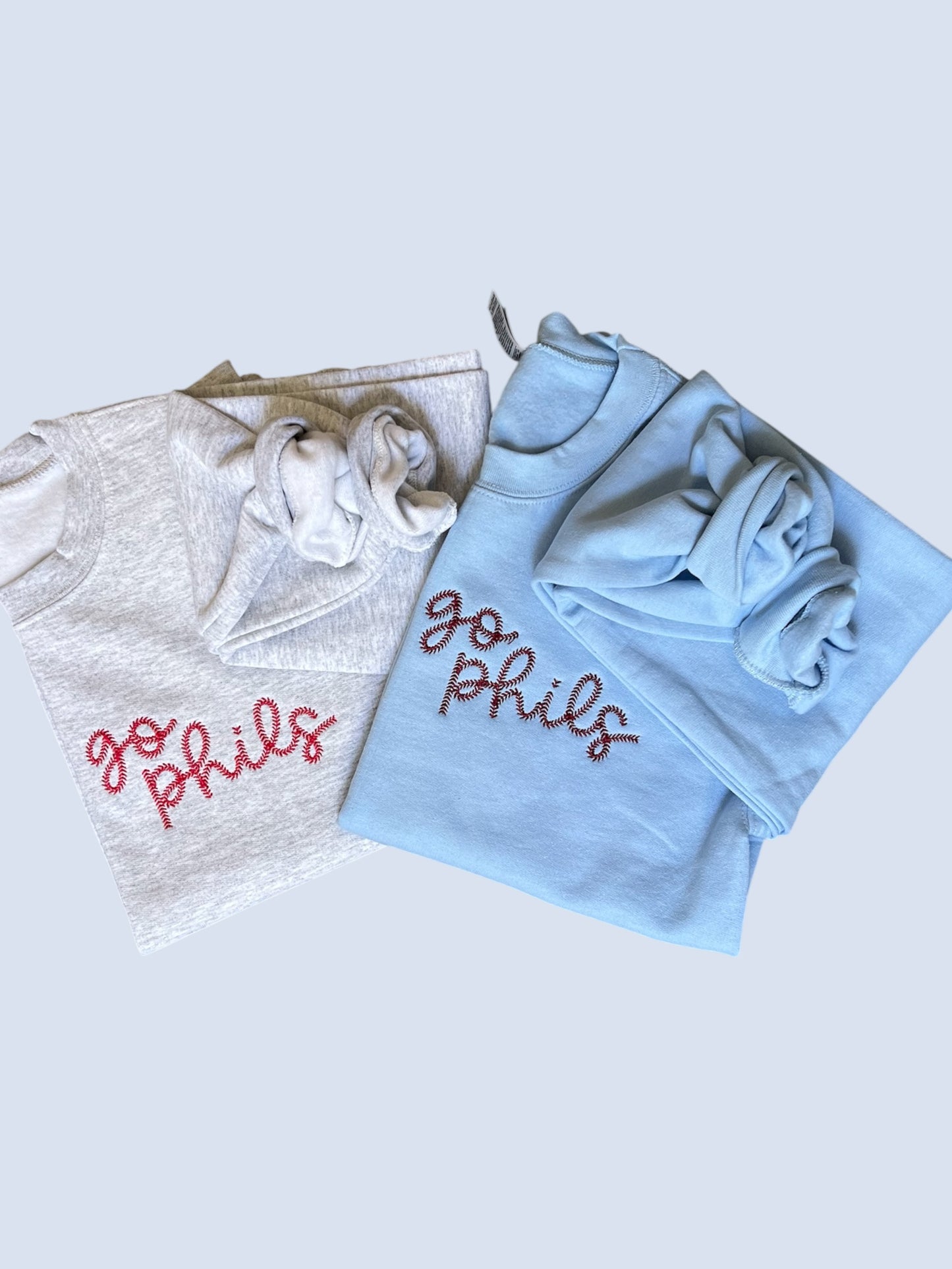 "Go Phils" Crewneck Tees & Sweatshirts