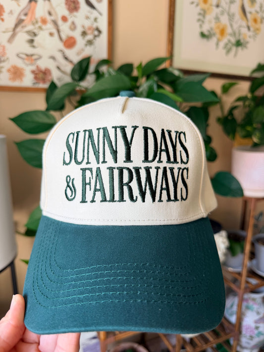 Sunny Days & Fairways Hat