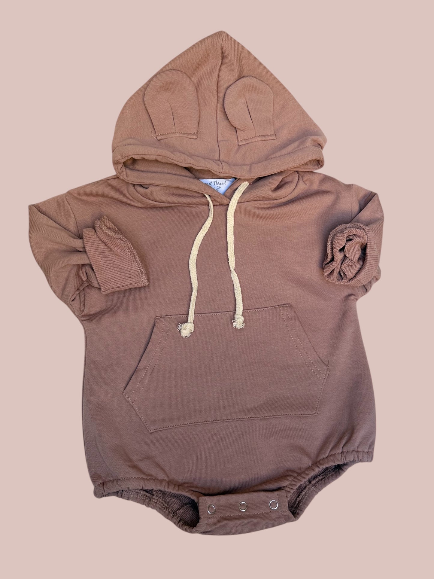 The Scout Hooded Bubble Romper