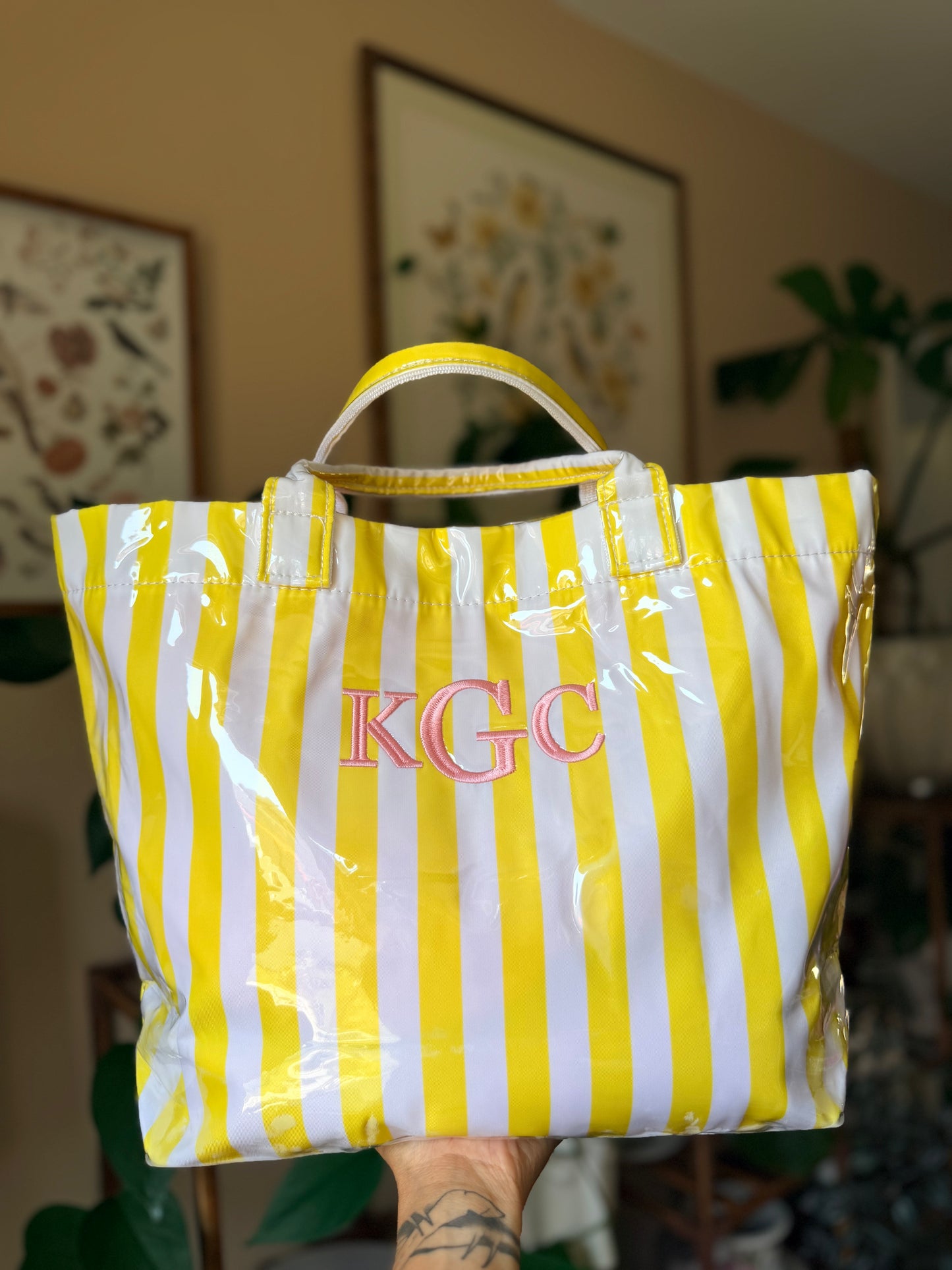 Striped Everyday Tote