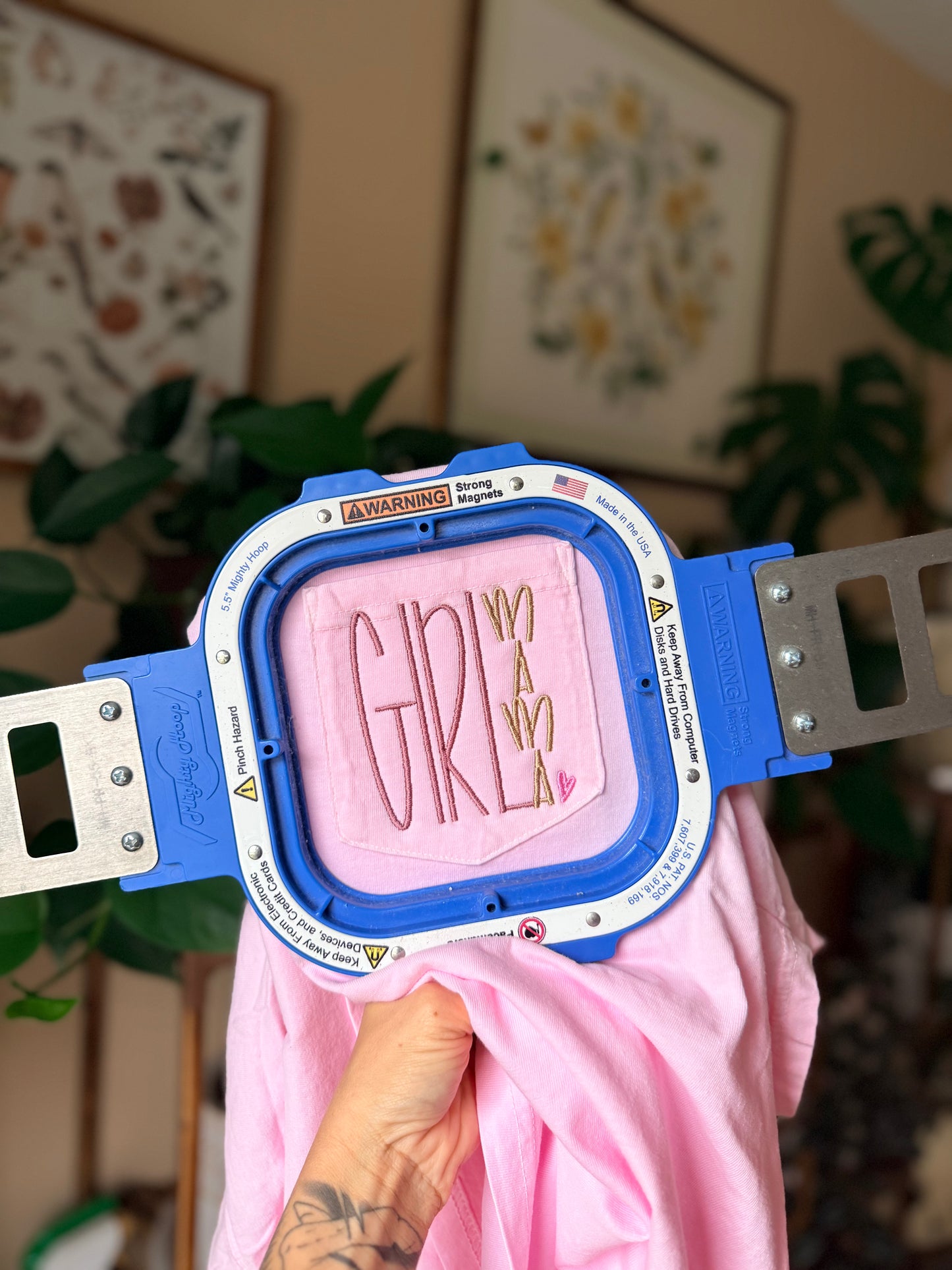 Girl Mama Pocket Tee