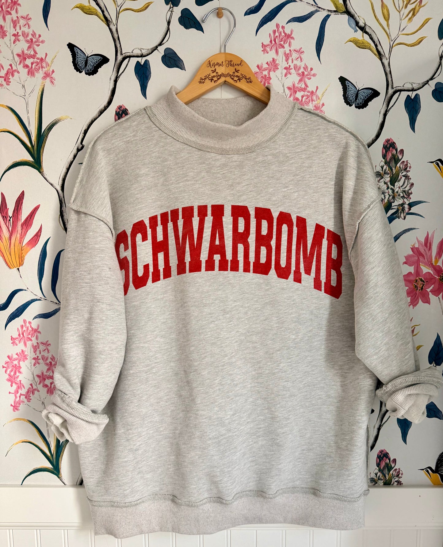 Phils Reversible Mock-Neck Pullover