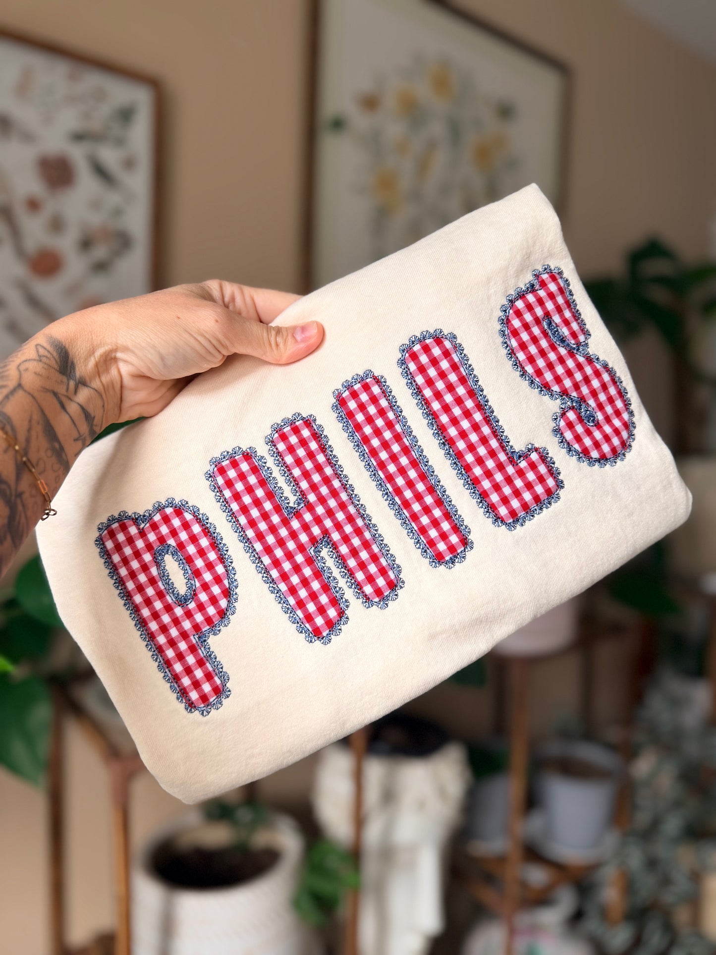 PHILS Floral Applique