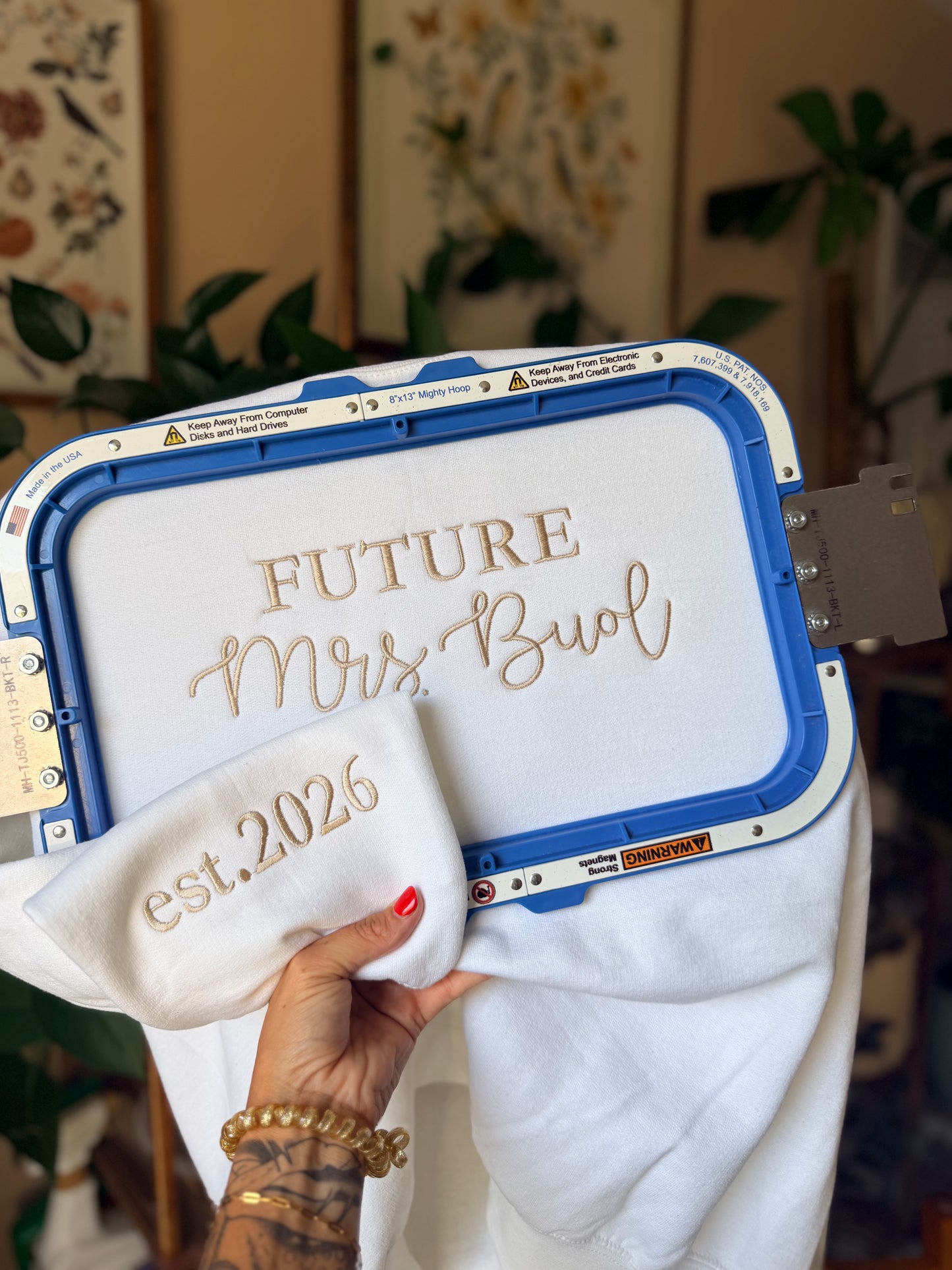 Future Mrs. Embroidered Crewneck