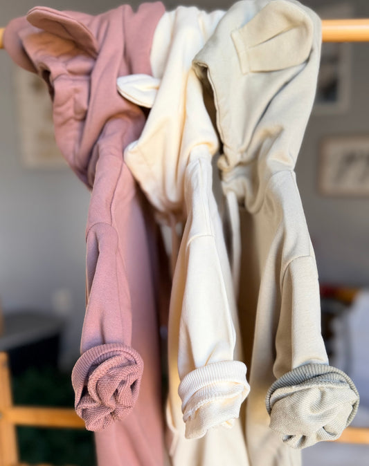 The Scout Hooded Bubble Romper