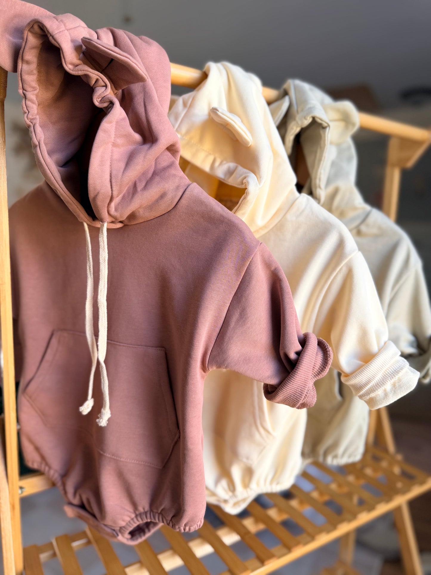 The Scout Hooded Bubble Romper