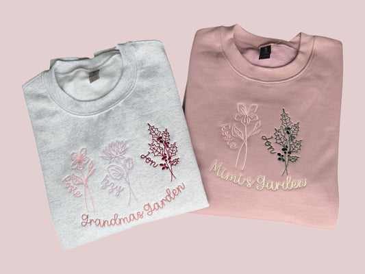 Birth Month Flower Tees