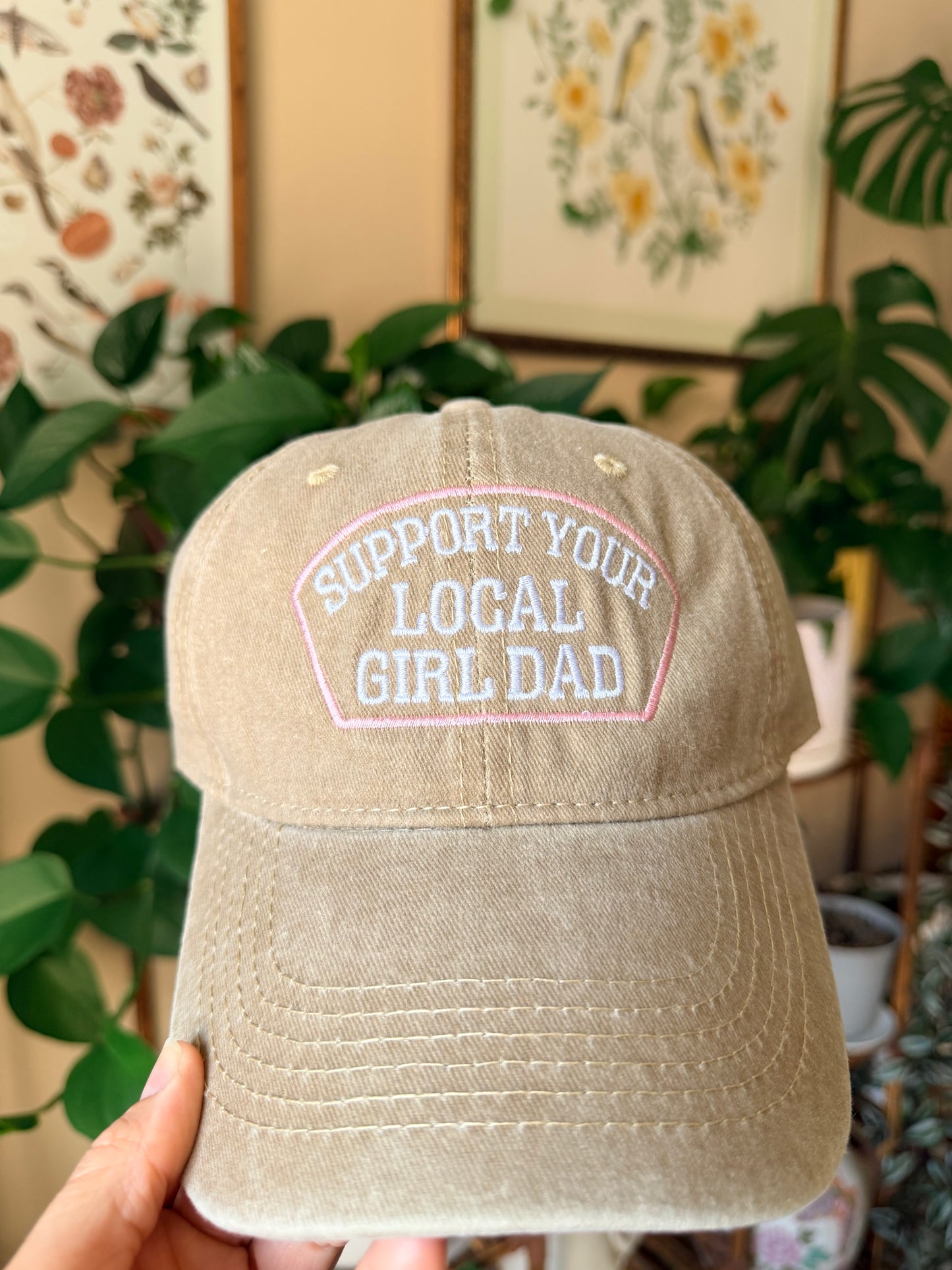Support Your Local Girl Dad Hat