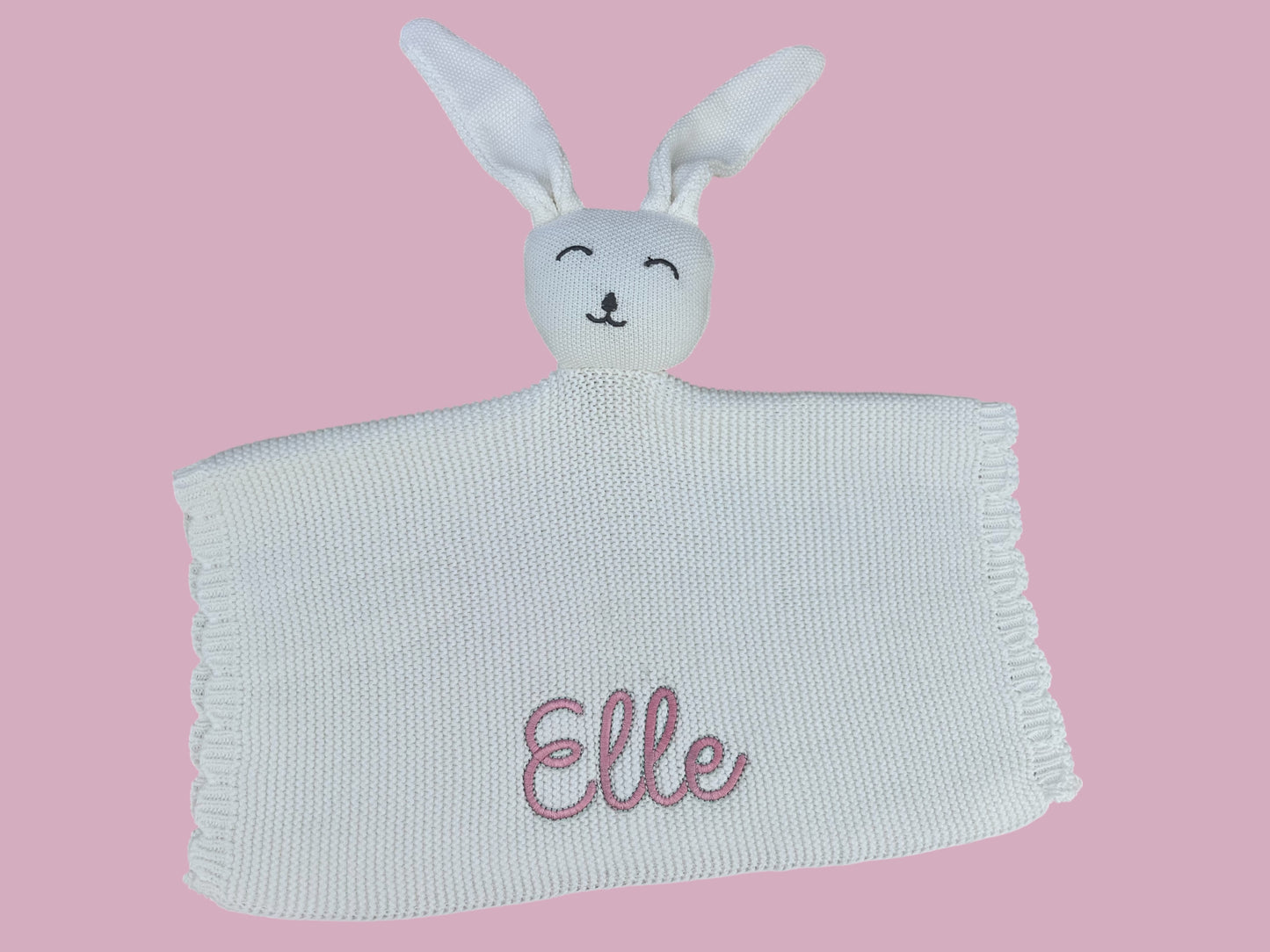 Personalized Cotton Lovie Blanket