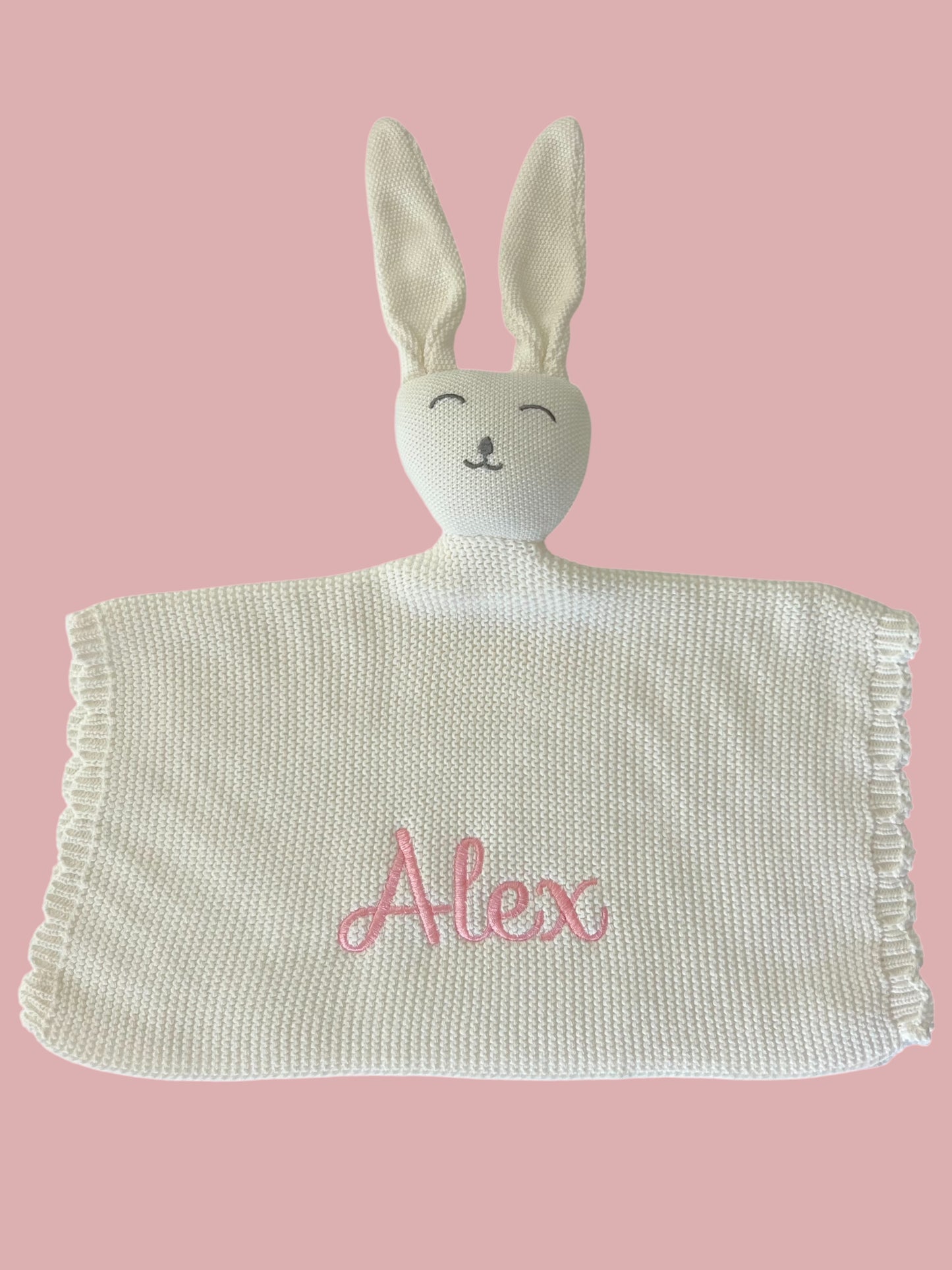 Personalized Cotton Lovie Blanket