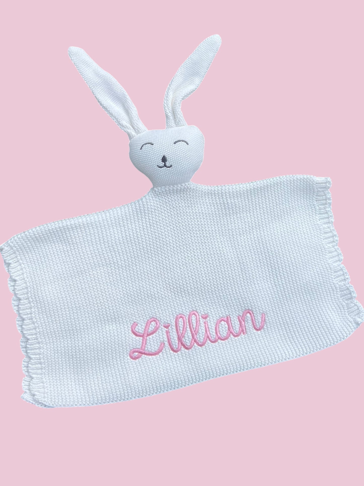 Personalized Cotton Lovie Blanket