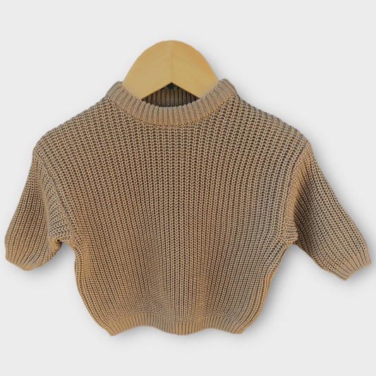 Custom Name Sweater: Mocha